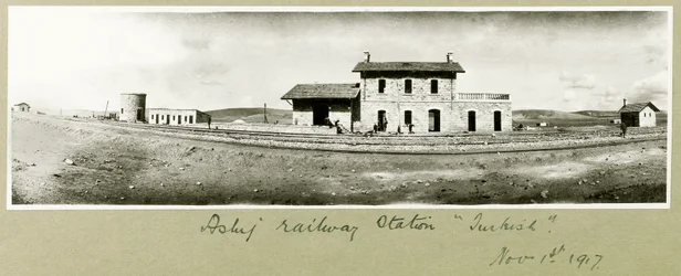 Asluj Railway Station, 1st November 1917